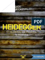Heidegger El nazismo las mujeres la filosofia - Alain Badiou.pdf