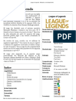 League of Legends - Wikipedia, La Enciclopedia Libre PDF
