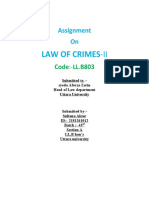 Law of Crimes Part 2