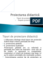 C6 - Proiectarea Didactică