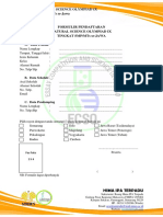 Form Pendaftaran NATURAL SCIENCE OLYMPIAD IX PDF