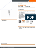 Escalera Aluminio Peldaños PDF