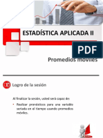 E - MA145 - 201802 - Cálculo de Promedios Móviles PDF