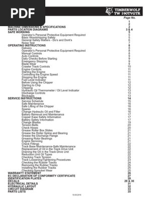 Timberwolf-TW-190TVGTR-Wood-Chipper-Instruction-Manual