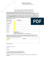 Antrag Zum Passwortgeschuetztenbereich