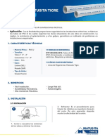 Tigre - Ficha Técnica Eléctrico MATUSITA