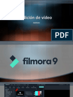 Edición vídeo Filmora gratis documental Covid