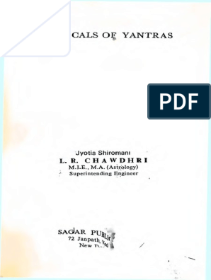 Practicals 0f Yantra, PDF, Pen