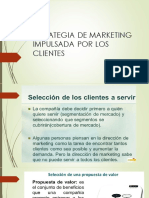 Estrategia de Marketing Impulsada Por Los Clientes