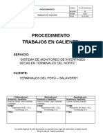 ECJ-PR-SSOMA-003 Procedimiento para Trabajos en Caliente. Rev.00