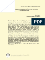 Paradojas Del Multilingüismo en Los US Latino Writers