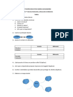 Tarea para Secundaria Sobre Ciencias Naturales