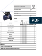 JS-FS-32 Check List de Compresora de Aire