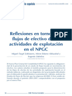 Reflexiones en torno a los flujos de efectivo de las actividades (14p)