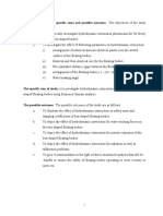Objectives With Specific Aims and Possible Outcome: The Objectives of The Study
