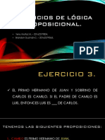 Ejercicios de Lógica Proposicional PDF