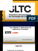 SLTC-uso ,aplicacion de adhesivos chemlock