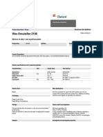 Wax Emulsifier 2106 PDF