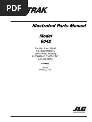 JLG 6042 Skytrack Parts | PDF | Transmission (Mechanics
