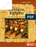 EL ANTIGUO EGIPTO - Barry J. Kemp PDF