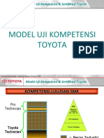 Model Uji Kompetensi & Sertifikasi Toyota