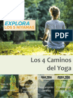 Los 4 caminos del Yoga: Raja, Bhakti, Karma y Jnana