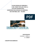 Trabajo Sobre Derecho y Justicia