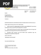 CONTOH SURAT : Surat Minta Sumbangan