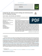 Candry2020 - Comparing The Merits of Word Writing and Retrieval Practice