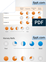 27 Harvey Balls Powerpoint Template