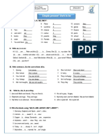 WORKSHEET VERB TO BE (Melissa)