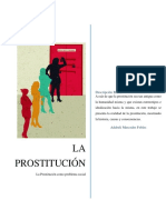 La Prostitución Como Problema Social