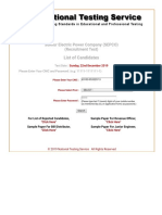 National Testing Service - PDF