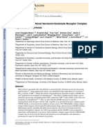 Identification of A Novel Serotonin-Glutamate Receptor Complex PDF