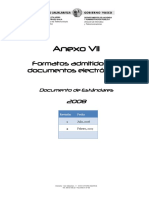 Formatos Estandarizados de Documentos Electronicos PDF