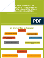 Elementos A Destacar Del Anteproyecto de Ley General