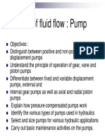 Creation of Fluid Flow: Pump