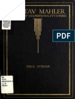Stefan Paul. Gustav Mahler - A Study Of His Personality & Work.pdf