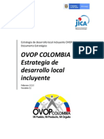 DE Estrategia de Desarrollo Local Incluyente OVOP Colombia
