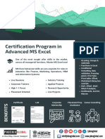 Certification Program in Advanced MS Excel: /phnxglobal