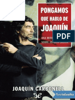 Pongamos Que Hablo de Joaquin - Joaquin Carbonell