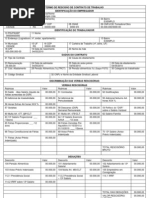 TERMO DE RESCISÃO DE CONTRATO DE TRABALHO - EXCEL