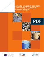 Ferrocemento Opcion Tecnologica para Construcciones Tanques Agua Pas 2007