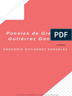 Poesías de Gregorio Gutiérrez González