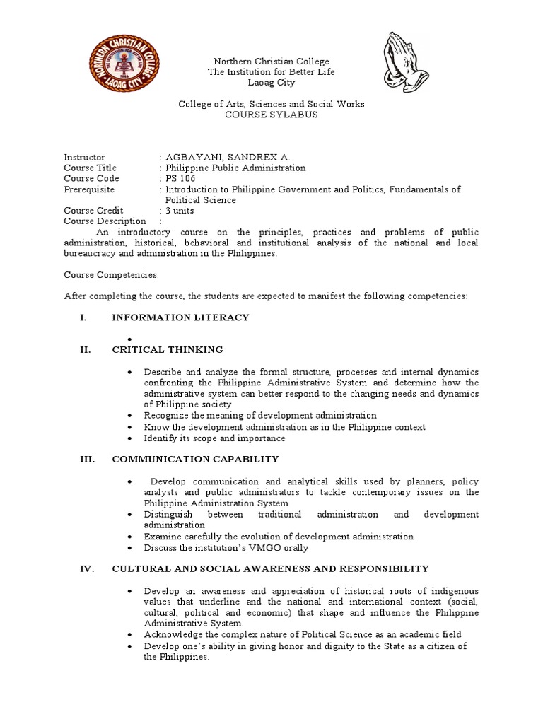 Philippine Public Administration | PDF | Institution | Public ...