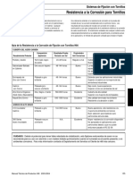 Tornilleria y Especificaciones