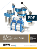 Air Driven, High Pressure Liquid Pumps: Product Catalog
