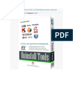 AV Uninstall Tools Pack 2018.11 (RuEn) (Desinstala Cualquier Antivirus) (VS)