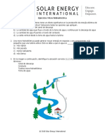 Ejercicio - Energía Micro-Hidroeléctrica