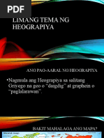 Kahulugan NG Heograpiya | PDF
